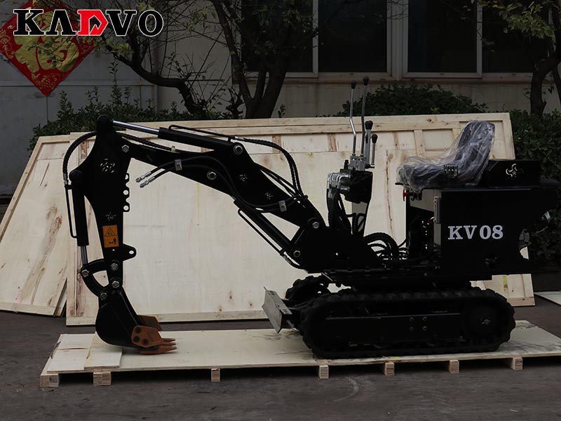 凱迪沃重工1臺KV08小型挖掘機出口美國