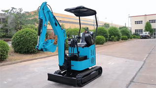 KV128小型挖掘機實操視頻